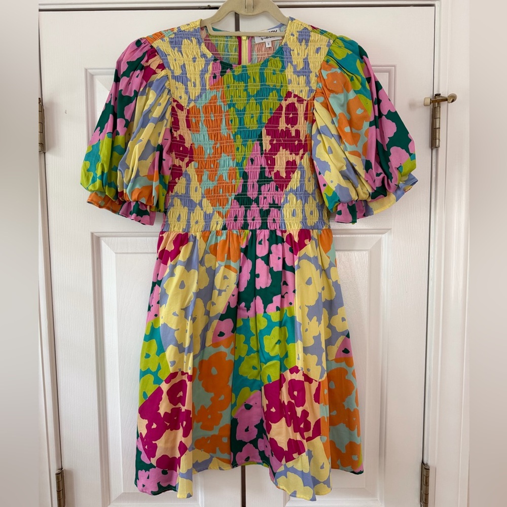 Crosby Multicolor Smocked Dress